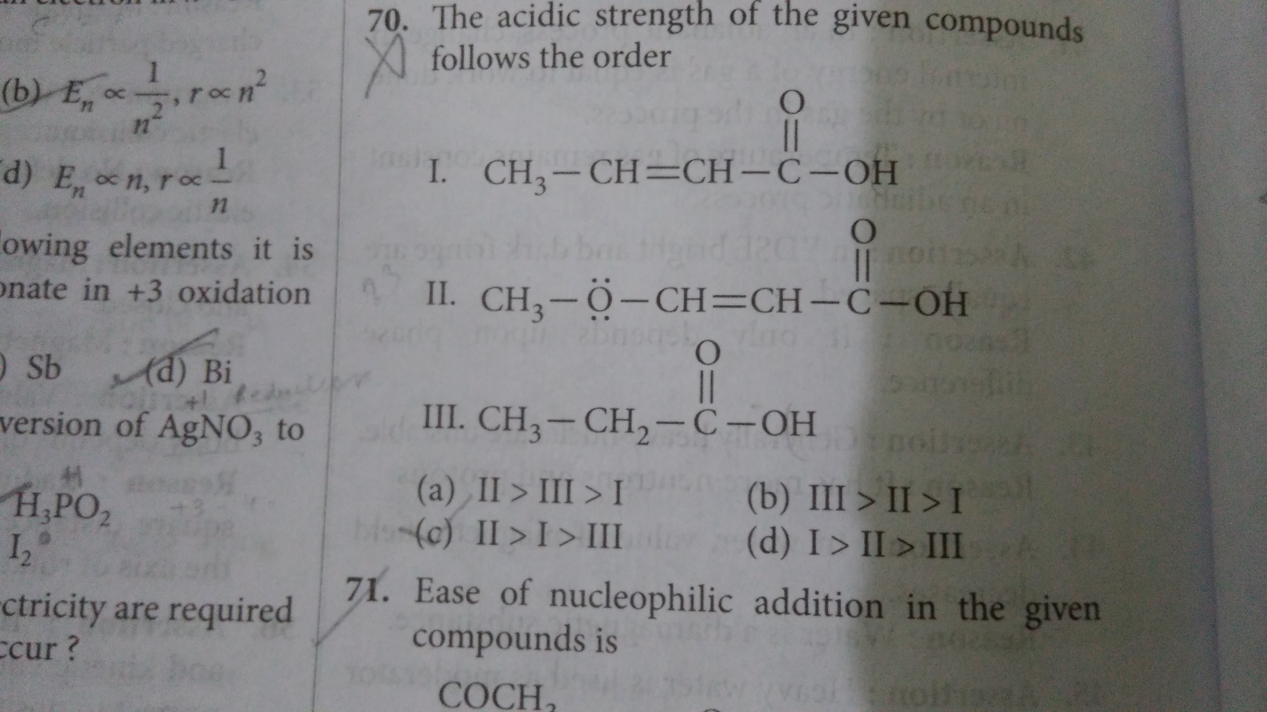 Question image for Explain the order of this reaction .Please explain
